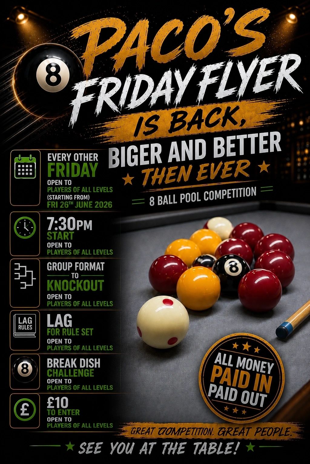 Monday Offers Night — New Format Announced