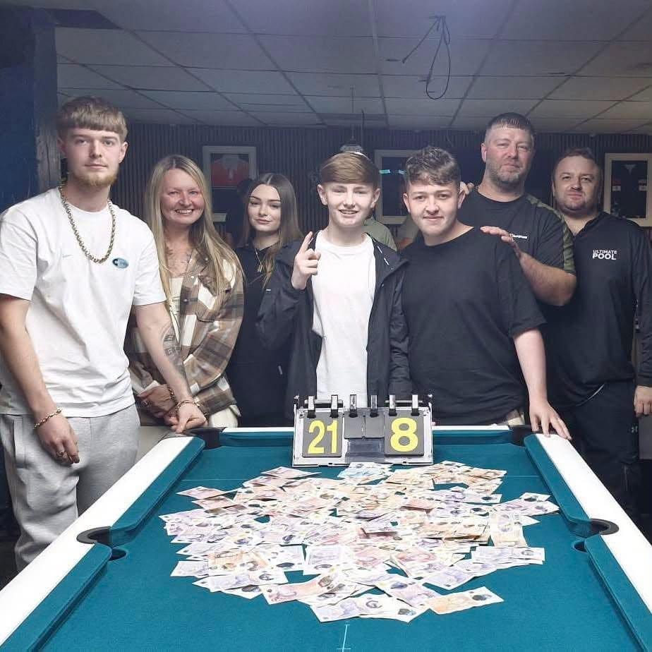 Congratulations Callum Nicholls — £4,000 Money Match Victory!
